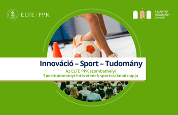 Innováció – Sport – Tudomány