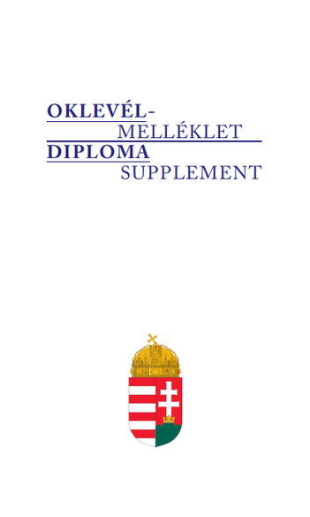 Oklevélmelléklet kiállítása, elérhetősége - 2024 nyarától
