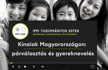 Előadások az IPPI Tudományos Estek – Sokféleség a Társadalomban és Kutatásban című sorozatban