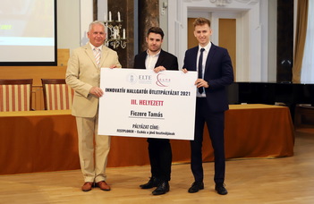 Innovatív fesztiválapplikációért díjazták a PPK hallgatóját