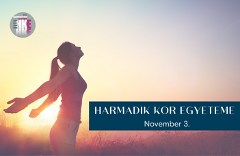 Margitay Tihamér (ELTE GTK) előadása a "Harmadik Kor Egyeteme" sorozatban