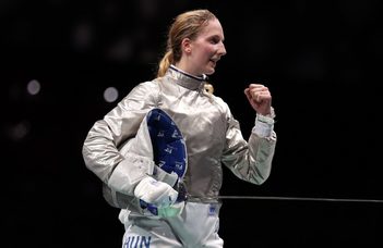 Olimpiai negyedik lett kardban Márton Anna