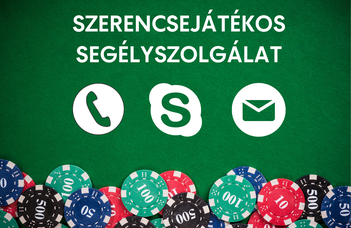 Telefonon és online is elérhető a Szerencsejátékos Segélyszolgálat