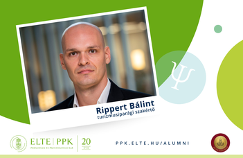 Alumni történetek: Rippert Bálint turizmusiparági szakértő