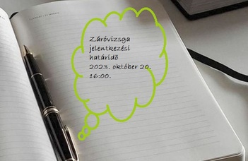 Jelentkezés szakos záróvizsgára - 2023/2024-es tanév őszi félév