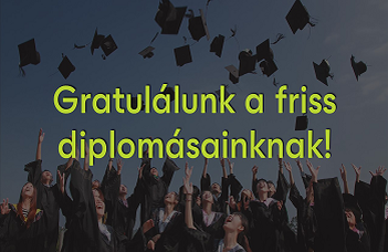 Gratulálunk a friss diplomásainknak!
