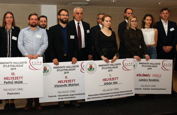 Játékos szelektív hulladékgyűjtéssel lett különdíjas az ELTE PPK hallgatója