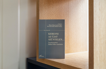 Keresni az újat szüntelen…