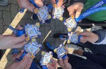 Ötödik alkalommal futották körbe a Balatont a PPK oktatói