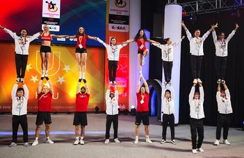 PPK-s diákokkal világbajnok a magyar egyetemi cheerleading válogatott