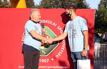 Siklósi Gergely az ELTE Sport arca