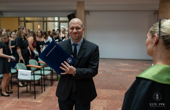 Rekordszámú hallgató végzett kitüntetéssel az ELTE PPK-n